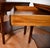 1930s Pair of English Regency Mahogany Green Leather Top Accent Side Tables For Sale - Image 14 of 18