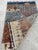 Gabbeh Sunset Landscape Rug, Hand-Knotted Wool, 2x3, Blue & Rust For Sale - Image 10 of 12