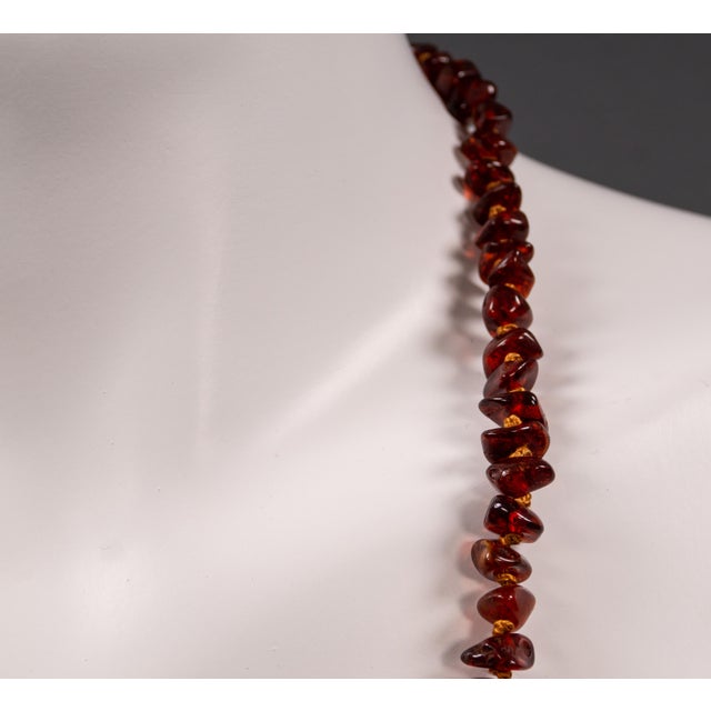 Vintage Gemstone Amber Necklace, 1960s For Sale - Image 9 of 14