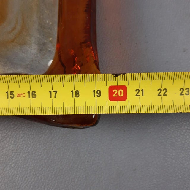 Red Murano Glass Centrepiece from La Murrina, 1970s For Sale - Image 8 of 9