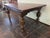 Wood Antique 1920s Rustic Spanish Jacobean Extra Large Dining Table 9 Feet Open For Sale - Image 7 of 12