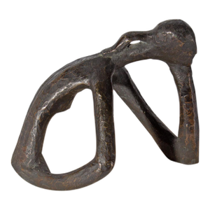 Abstract Bronze Sculpture by Walter Driesbach