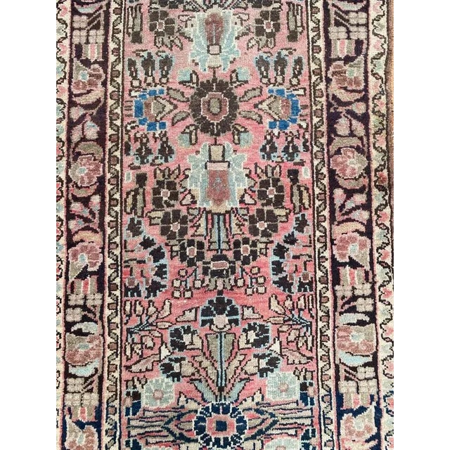 Textile Antique Hamadan Runner For Sale - Image 7 of 14