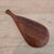Stig Sandqvist Handled Teak Divided Wood Bowl Organic Design Sweden Marked Ss For Sale - Image 4 of 9