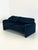 Blue Green Cassina Maralunga Sofa by Vico Magistretti, 1990s For Sale - Image 6 of 13