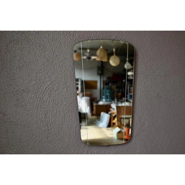 Large Rearview Mirror, 1950s For Sale - Image 6 of 11