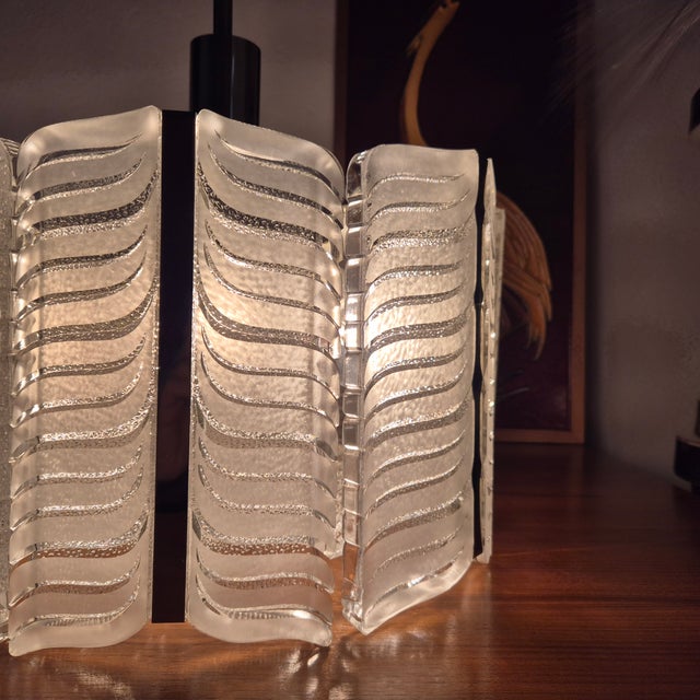 J.T. Kalmar Mid-Century Modern Ceiling Lamp from J.T. Kalmar, 1960s For Sale - Image 4 of 8