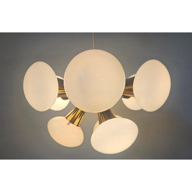 Mid-Century Sputnik Chandelier from Kamenicky Senov, 1970s For Sale - Image 9 of 16