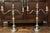 English Pair of George III Old Sheffield Plate Three-Light Candelabra, Early 19th Century For Sale - Image 3 of 18
