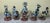 Late 20th Century Caribbean Musical Group Ceramic Figurines - Set of 5, Made in Antigua For Sale In Miami - Image 6 of 12