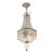 Hollywood Regency Crystal Beaded Chandelier W/ Gilt Bronze Fittings by Baccarat For Sale