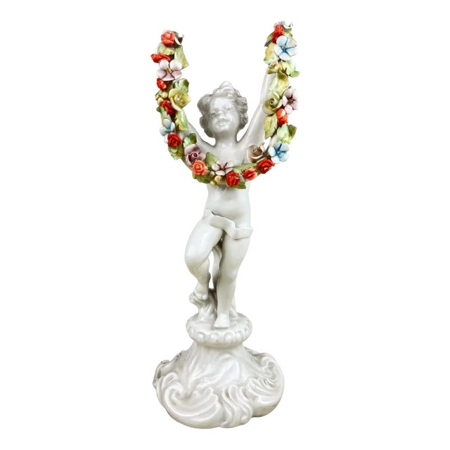 Porcelain Figurine, Italy, 1940s For Sale