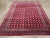 Galerie Shabab Collection Vintage Mashad Art Deco Style Black and Red Rug For Sale - Image 4 of 10