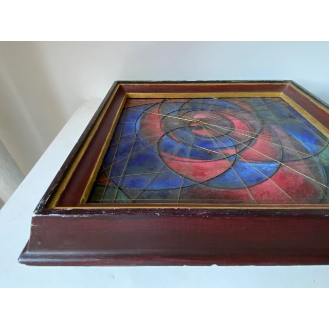 1960s “Dark Flower” by Sisley For Sale - Image 5 of 10