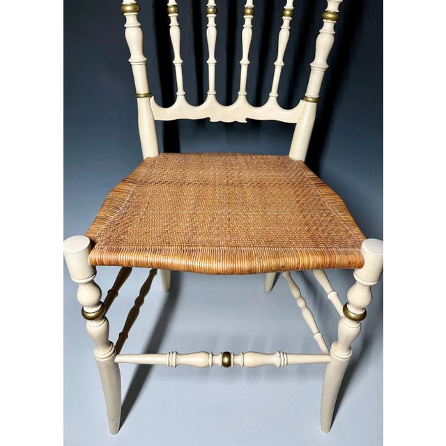 Beautiful chair “Chiavarina” by Giuseppe Gaetano Descalzi, 1950's.