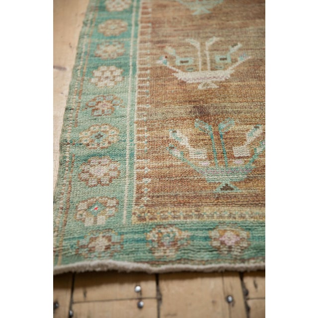 1970s Vintage Distressed Oushak Square Rug - 3'10" x 4'9" For Sale - Image 5 of 11