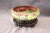 Brown Cloisonne Bowl on Wooden Stand, 1980s, Set of 2 For Sale - Image 8 of 12