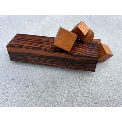 Jay Rogers 1992 Exotic Wood Box with mystery drawers For Sale - Image 9 of 11
