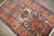 Red Antique Zabihi Collection Persian Heriz Karadja Small Rug - 3' x 4'7" For Sale - Image 8 of 9
