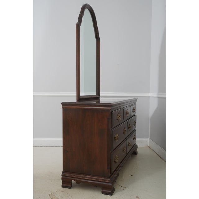 Age: Approx: 30 Years Old Details: Bracket Feet Dovetailed Drawer Construction High Quality Construction Large Impressive...