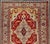 Textile Early 20th Century Antique Turkish Fine Sivas Rug With Center Medallion in Red, Yellow & Light Green For Sale - Image 7 of 13