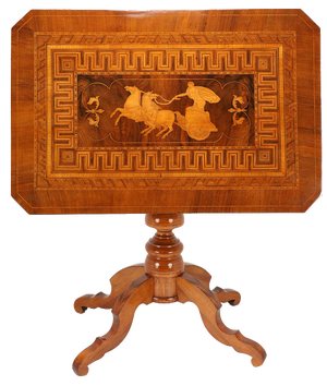 19th Century Italian Tilt Table, 1860