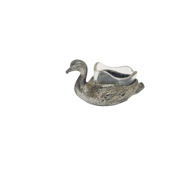 Biedermeier Polish Salt Holder from Norblin, 1890s, in Very Good conditions. Designed before 1890 This piece has an...