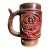 Stanisław Konieczny Master Ceramicist Gdańsk Polish Art Pottery Relief Tankard, 1960s–70s For Sale