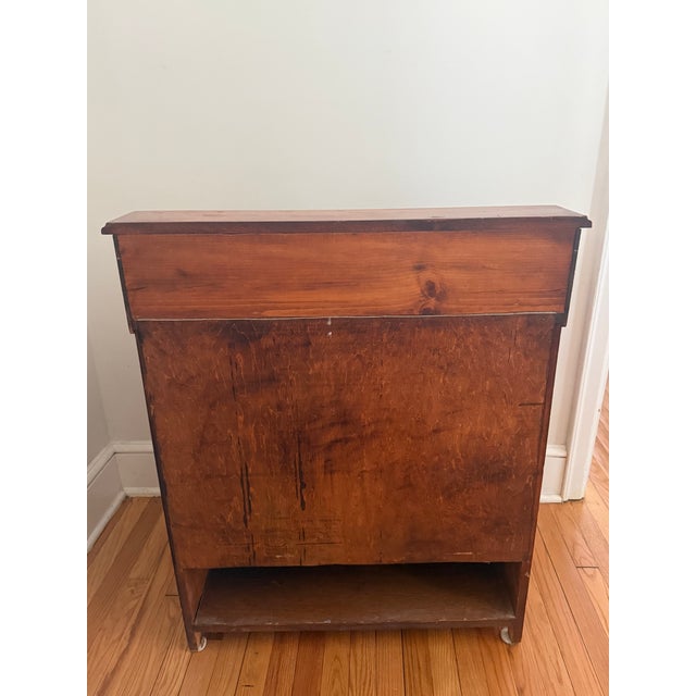 Primitive Pine Dry Sink Cabinet, Circa Mid 1900s For Sale - Image 15 of 16