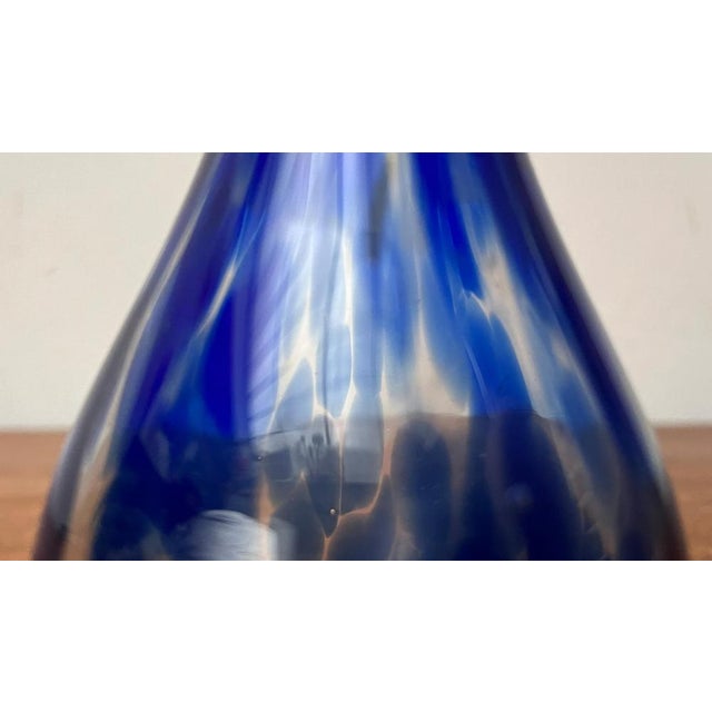 Vintage Flower Murano Glass Vase For Sale - Image 17 of 18