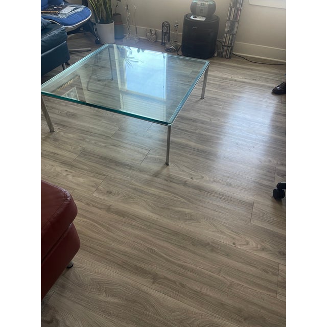2020s Contemporary Glass Table Attributed to Keilhauer For Sale - Image 5 of 5