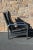 Black Milo Baughman Chrome and Black Leatherette Recliner For Sale - Image 8 of 12