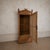 French Birds Eye Maple Faux Bamboo Mirrored Armoire, 1900 For Sale - Image 3 of 12