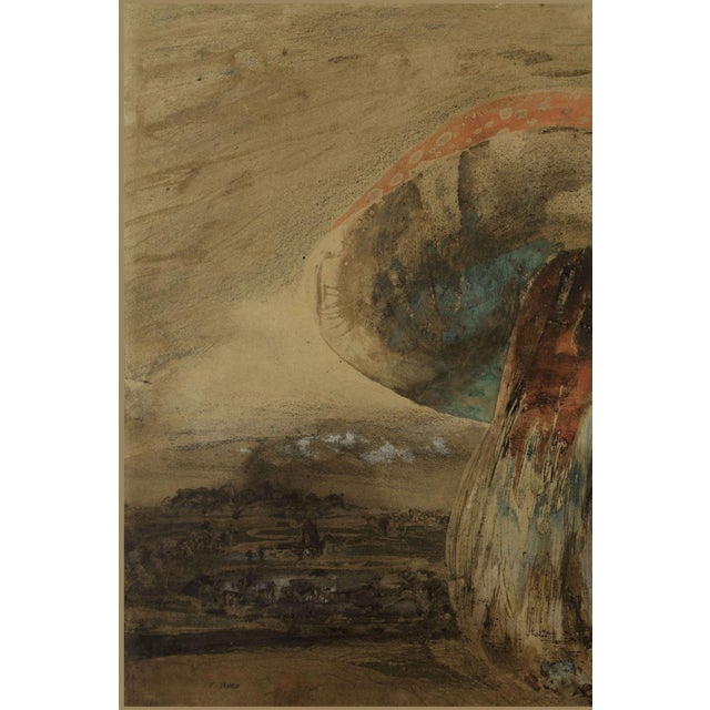 Not Yet Made - Made To Order 1850 Vintage Mushroom Art Print by Victor Hugo, Surreal Botanical Wall Art - 32" X 24" For Sale - Image 5 of 8