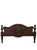 Neoclassical Antique Neoclassical Mahogany Twin Bed Frame With Hand-Painted Classical Medallions & Gilt Decoration For Sale - Image 3 of 10