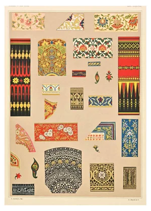 Carlo Jacobucci, Decorative Motifs: Indian, Chromolithograph