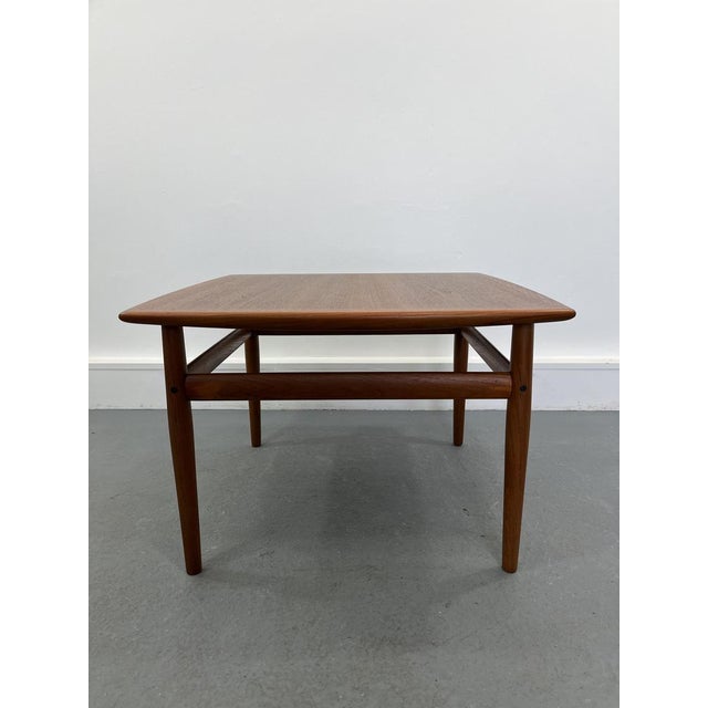 Wood Danish Coffee Table by Grete Jalk, 1970s For Sale - Image 7 of 14