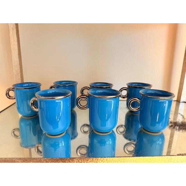 Terra Keramik Coffee/Tea Mugs - Set of 7 For Sale - Image 9 of 10