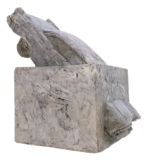 After Fernand Flausch, Death of the Automobile-Inspired Sculpture, 2000s, Cast Resin