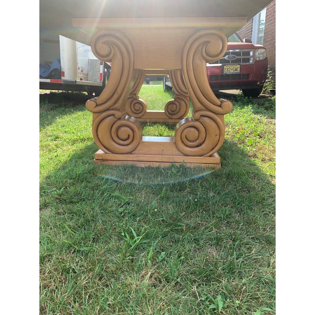 Restoration Hardware Regency Dining Table For Sale - Image 10 of 12