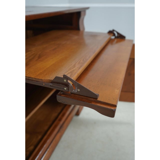 1980s Italian Continental Style Distressed Finish Cabinet For Sale - Image 5 of 12