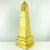 Vintage Large Brass Obelisk For Sale - Image 9 of 13