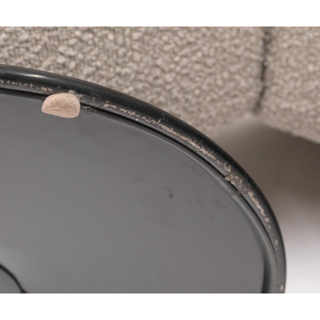 F506 Swivel Lounge Chairs with Boucle Weave Fabric by Geoffrey Harcourt for Artifort, 1980s, Set of 2 For Sale - Image 15 of 17