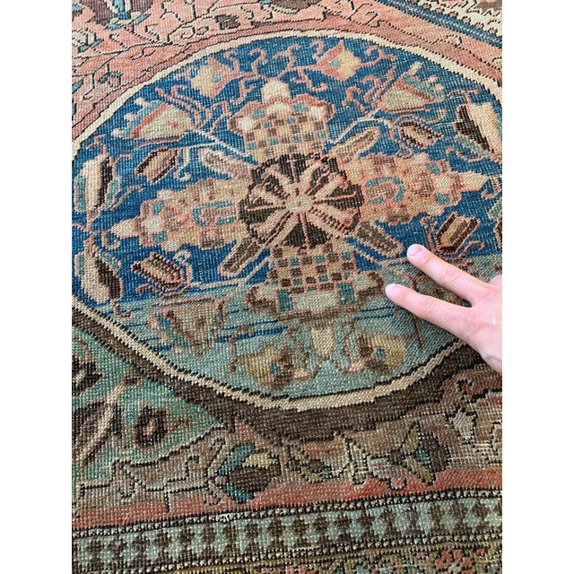 High-End Collector's Antique Ferahan Sarouk Rug 8.4 x 11.4 For Sale - Image 10 of 14