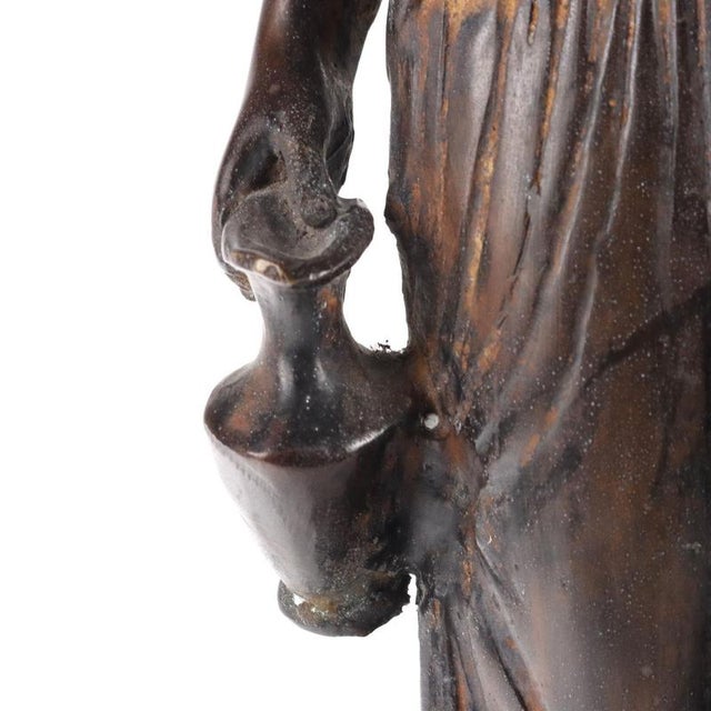 Allegory of Youth Bronze Sculpture For Sale - Image 4 of 10