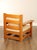 Arts And Crafts Style Benchmade Oak Eastwood Lounge Armchair For Sale - Image 11 of 12