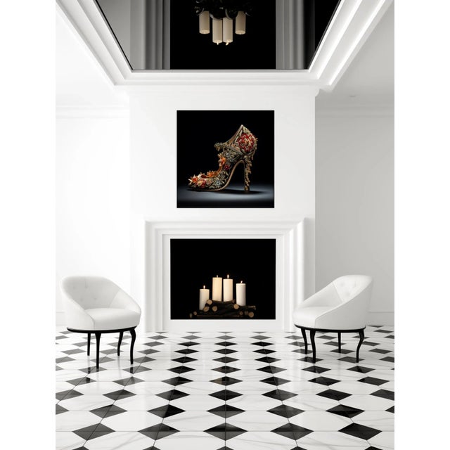 FREE SHIPPING FOR A LIMITED TIME ONLY! Original Photograph Print 'Shoe' #2 Dimensions: Print size (in): 30 x 30 Premium...