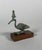 Statuette of THOT-IBIS Bronze with green patina Egypt Ptolemaic period 332–30 BC. For Sale