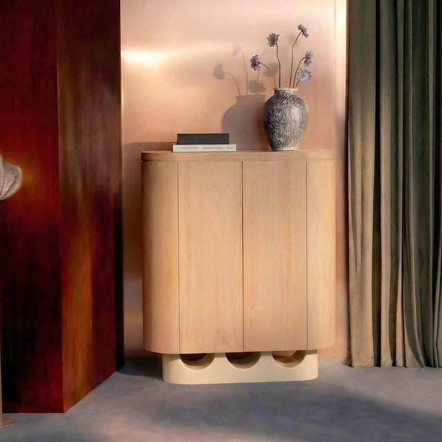 Wave Bar Cabinet by Mambo Unlimited Ideas For Sale - Image 4 of 5