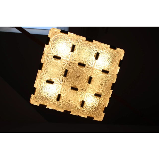 Mid-Century Czech Chandelier from Preciosa, 1970s For Sale - Image 10 of 11